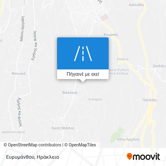 Ευρυμάνθου χάρτης