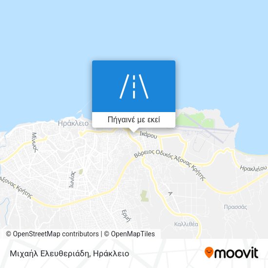 Μιχαήλ Ελευθεριάδη χάρτης