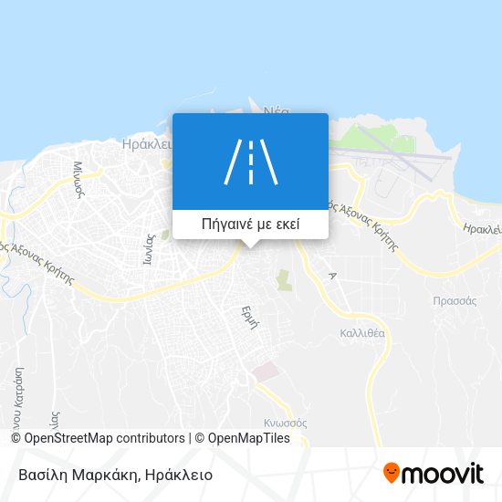 Βασίλη Μαρκάκη χάρτης
