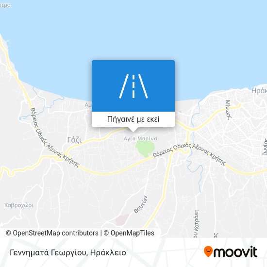 Γεννηματά Γεωργίου χάρτης