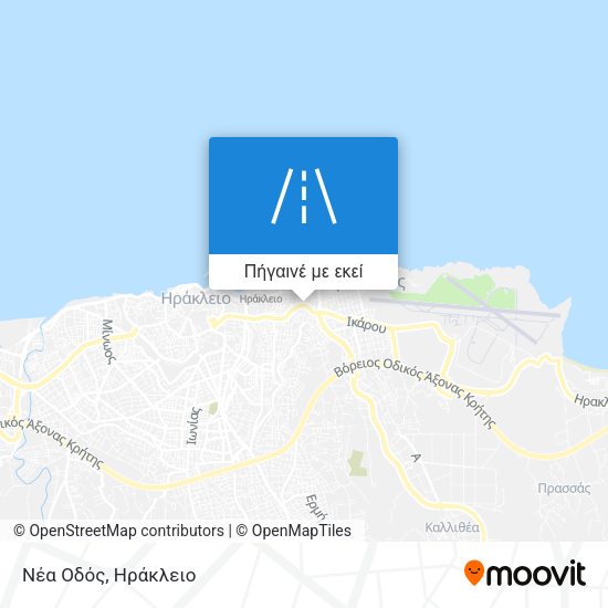 Νέα Οδός χάρτης