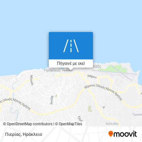 Πιερίας χάρτης