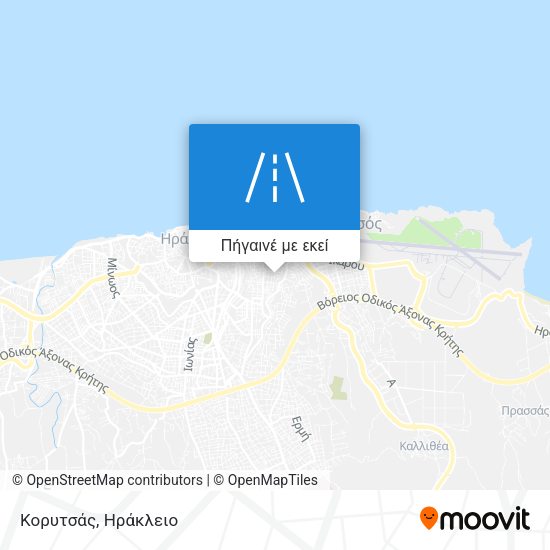 Κορυτσάς χάρτης