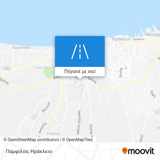 Παμφίλου χάρτης