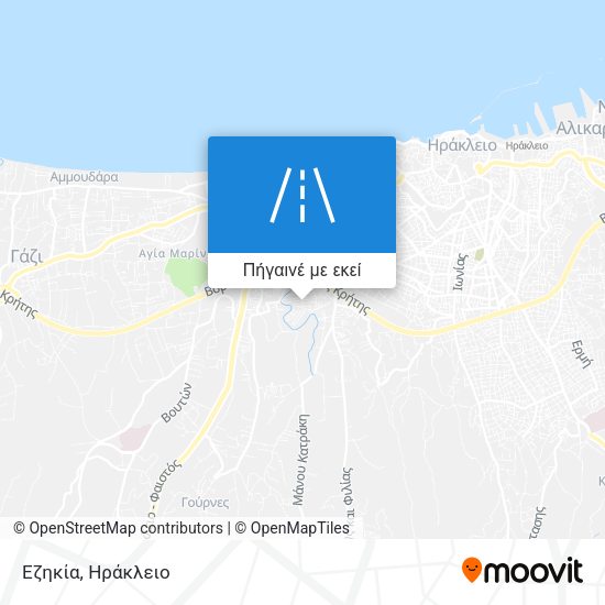 Εζηκία χάρτης