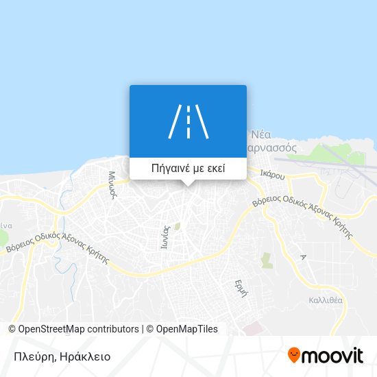 Πλεύρη χάρτης