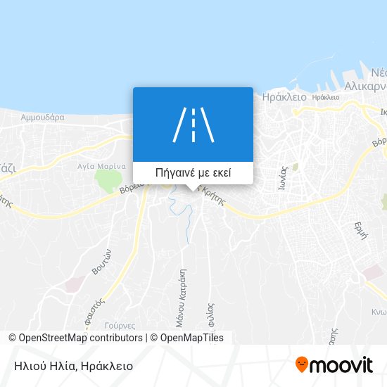 Ηλιού Ηλία χάρτης