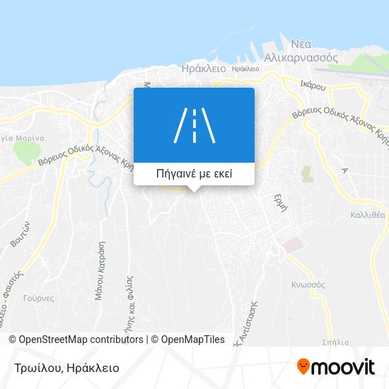 Τρωίλου χάρτης