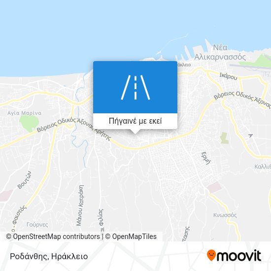 Ροδάνθης χάρτης