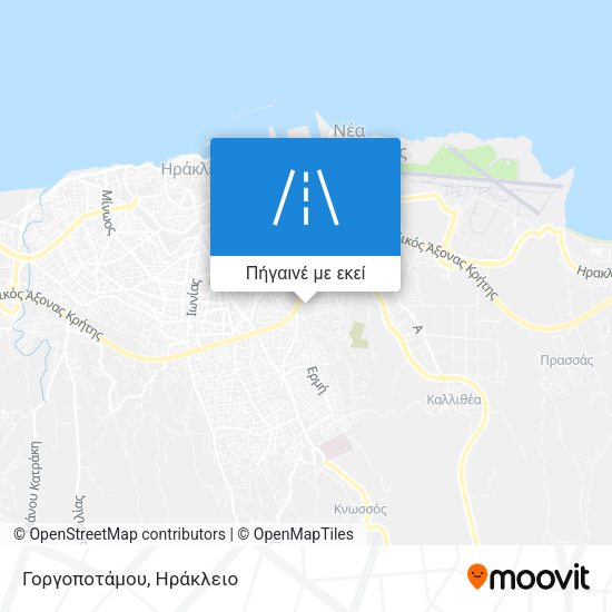 Γοργοποτάμου χάρτης