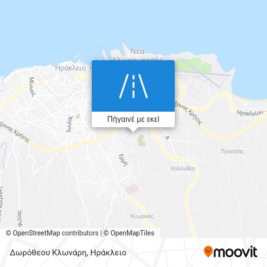 Δωρόθεου Κλωνάρη χάρτης