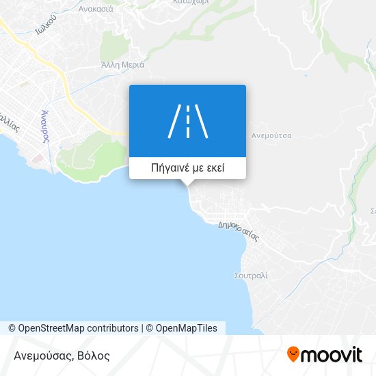 Ανεμούσας χάρτης