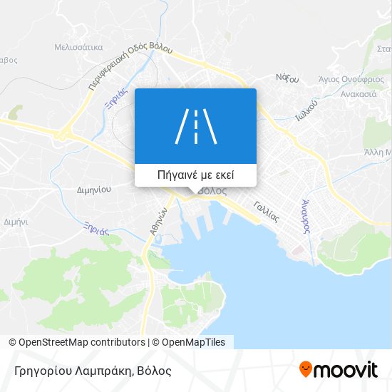 Γρηγορίου Λαμπράκη χάρτης