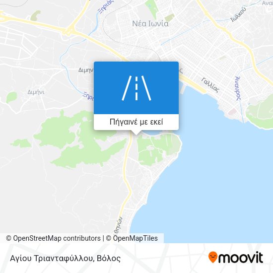 Αγίου Τριανταφύλλου χάρτης