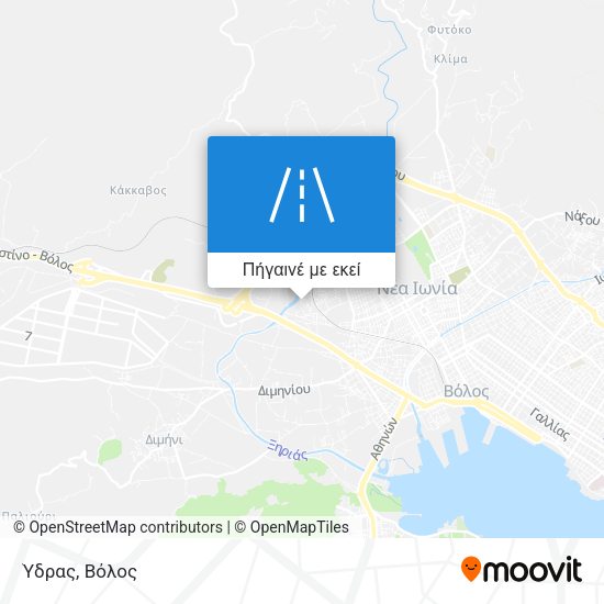 Ύδρας χάρτης