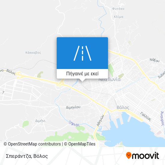 Σπεράντζα χάρτης