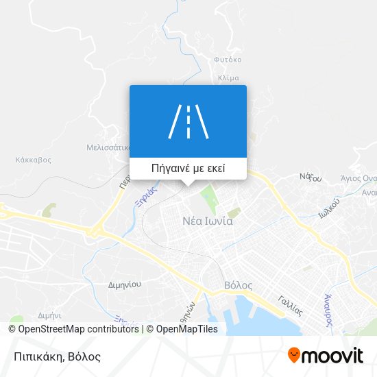 Πιπικάκη χάρτης