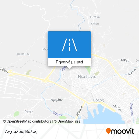 Αγχιάλου χάρτης