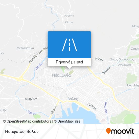 Νυμφαίου χάρτης