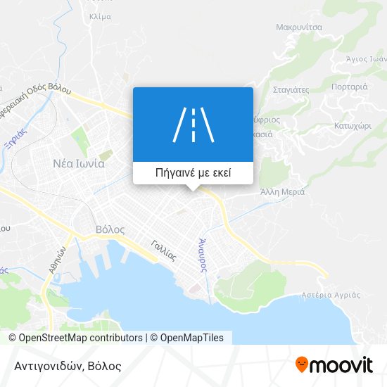 Αντιγονιδών χάρτης