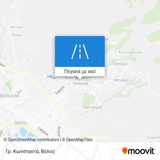 Γρ. Κωνσταντά χάρτης