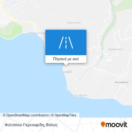 Φιλίππου Γκριναφίδη χάρτης