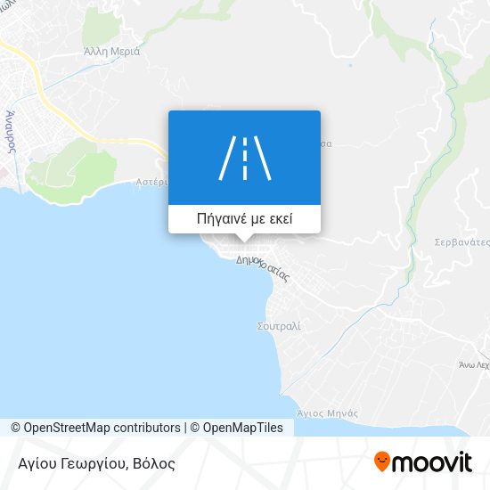 Αγίου Γεωργίου χάρτης