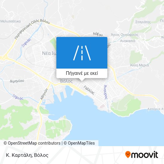 K. Καρτάλη χάρτης