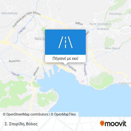 Σ. Σπυρίδη χάρτης