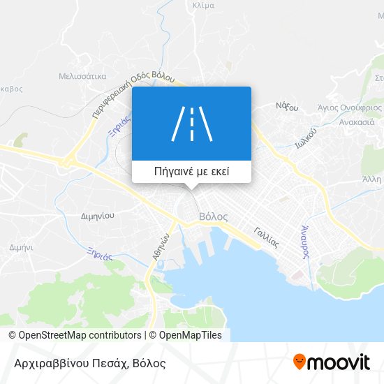 Αρχιραββίνου Πεσάχ χάρτης