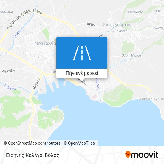 Ειρήνης Καλλγά χάρτης