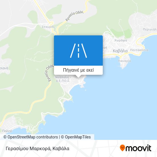 Γερασίμου Μαρκορά χάρτης