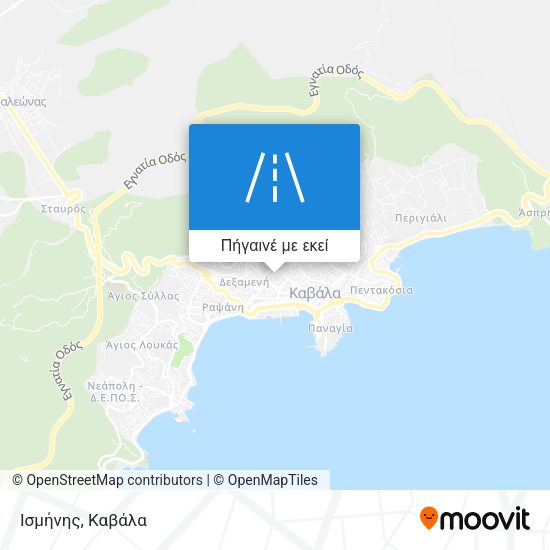 Ισμήνης χάρτης