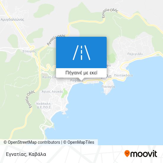 Εγνατίας χάρτης