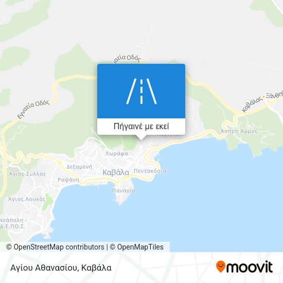 Αγίου Αθανασίου χάρτης