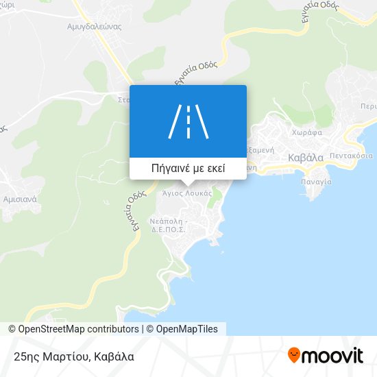 25ης Μαρτίου χάρτης