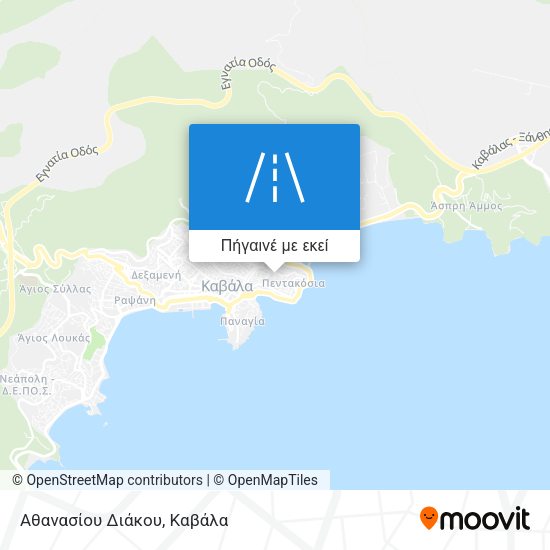 Αθανασίου Διάκου χάρτης