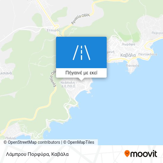 Λάμπρου Πορφύρα χάρτης
