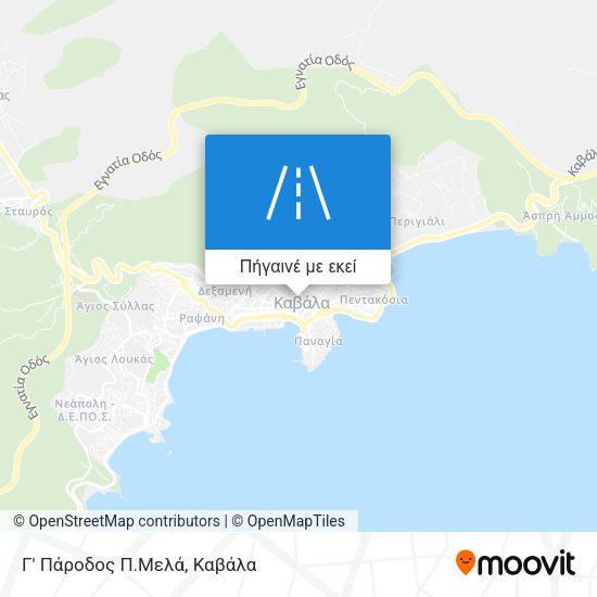 Γ' Πάροδος Π.Μελά χάρτης