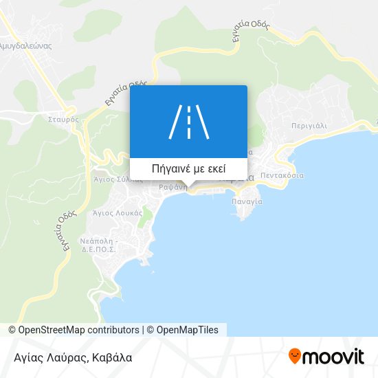 Αγίας Λαύρας χάρτης
