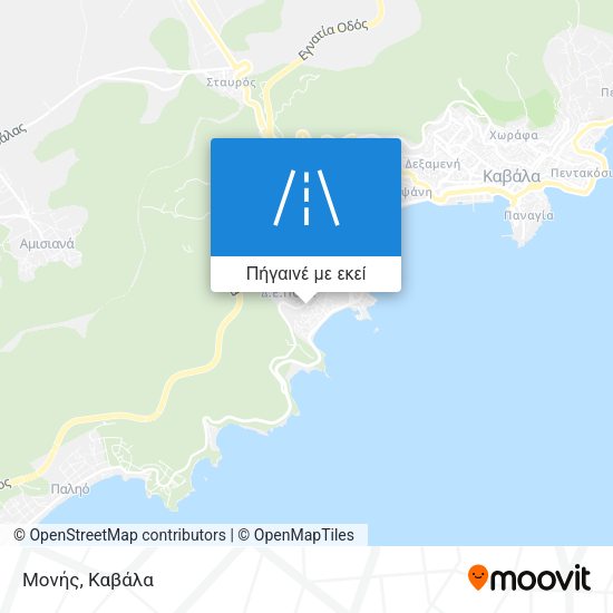 Μονής χάρτης