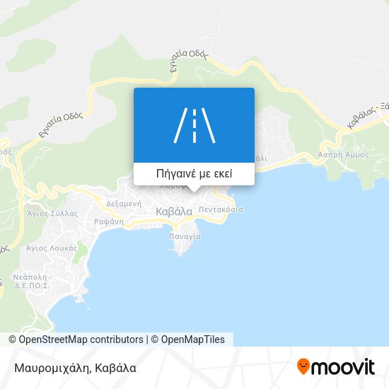 Μαυρομιχάλη χάρτης