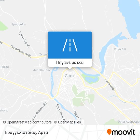 Ευαγγελιστρίας χάρτης