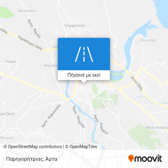 Παρηγορήτριας χάρτης
