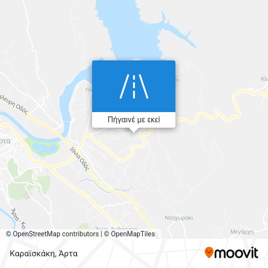 Καραϊσκάκη χάρτης