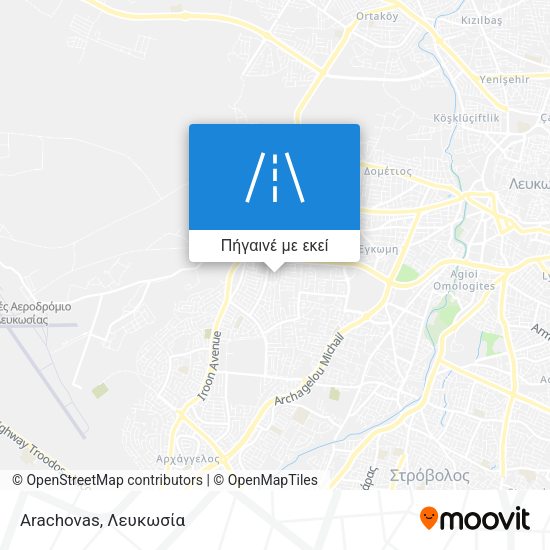 Arachovas χάρτης