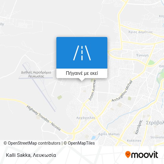 Kalli Sakka χάρτης