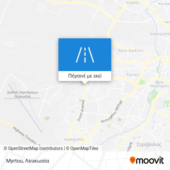 Myrtou χάρτης