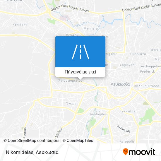 Nikomideias χάρτης