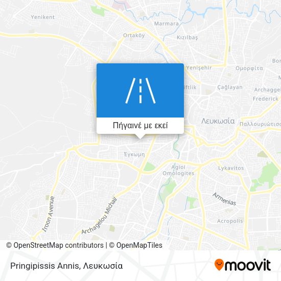 Pringipissis Annis χάρτης